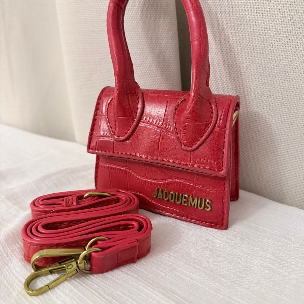 Jacquemus Le Chiquito Red Mini Bag